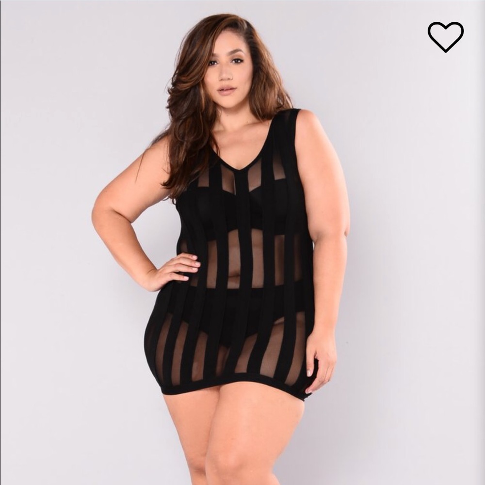 BNWT FASHION NOVA VIVID DELIGHT DRESS 2X